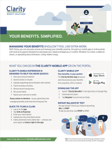 Clarity Online and Mobile Access – Participant