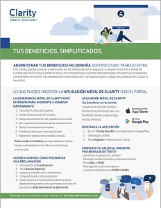 Clarity Online and Mobile Access – Participant (Spanish)