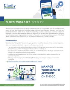 Clarity Mobile App User Guide – Participant